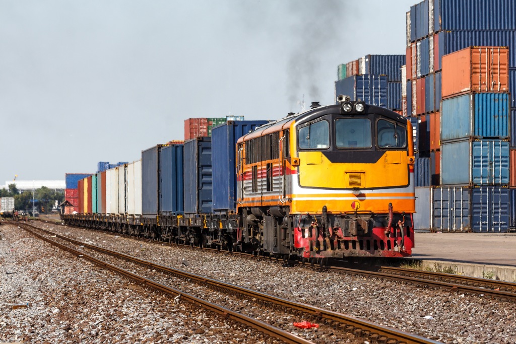 Container Freight Train